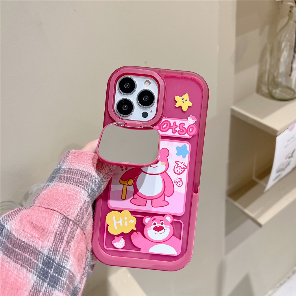 Ốp Điện Thoại TPU Mềm Hai Màu Có Giá Đỡ Cho iphone 14 Pro Max 13 Pro Max 12 Pro Max