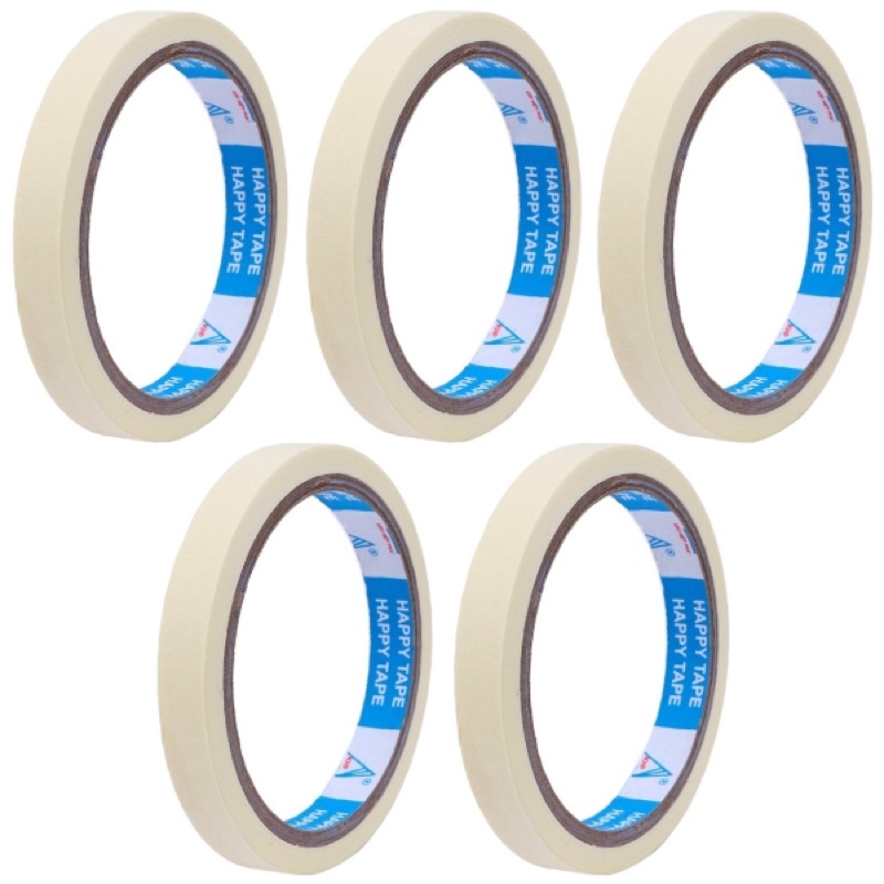 COMBO 5 CUỘN BĂNG KEO GIẤY 1F5 (22ya)