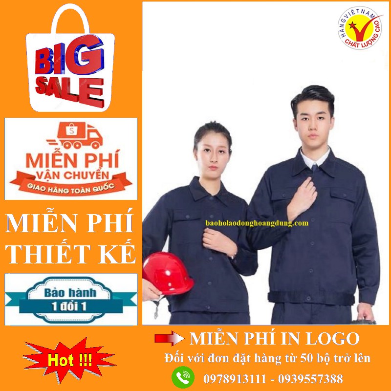 BỘ QUẦN ÁO BẢO HỘ LAO ĐỘNG VẢI KAKI HÀN QUỐC LOẠI 1 ( MÀU TÍM THAN )
