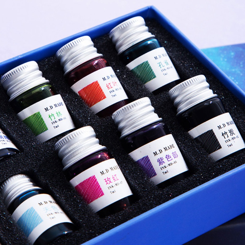 Set 12 Bút Mực Viết Thư Pháp 12 Cung Hoàng Đạo