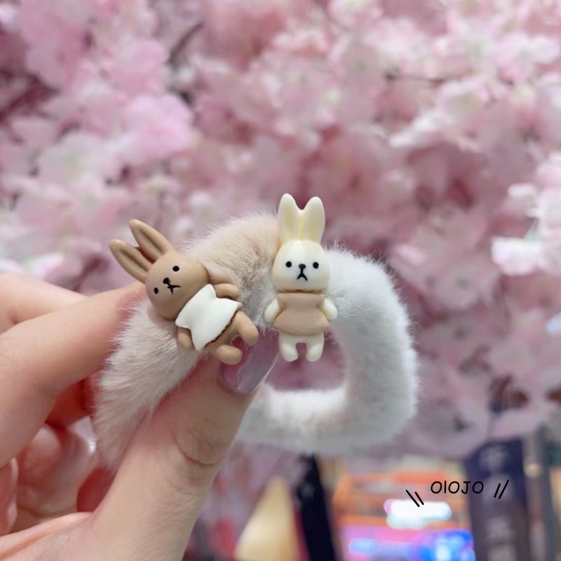 Dây Buộc Tóc Cao Su Co Giãn Phong Cách Mới Dễ Thương