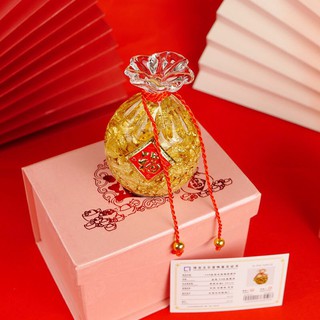 [CAO CẤP] Túi tiền vàng Thiên Kim Vạn Lượng có hộp đựng