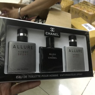 Set nước hoa nam 3 chai 75ml/chai