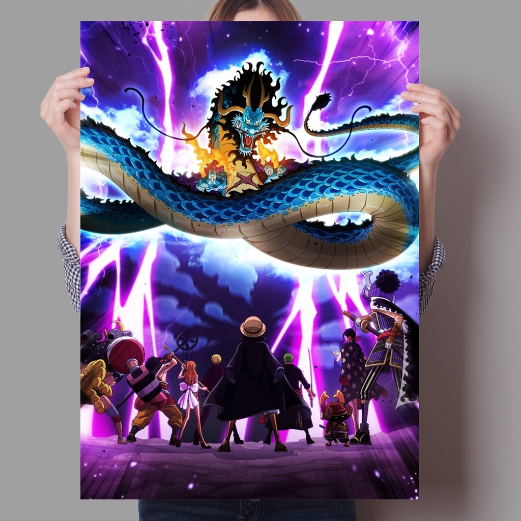 Bộ Dụng Cụ Tô Màu Theo Số DIY Họa Tiết Anime One Piece Luffy Zoro Chopper Bằng Vải Bạt Để Trang Trí Nhà