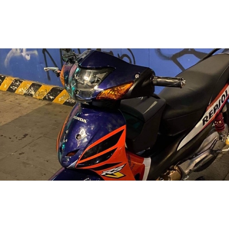 Màu Sơn Xanh Dương Wave S và Repsol ( Sơn Oto Xe Máy )