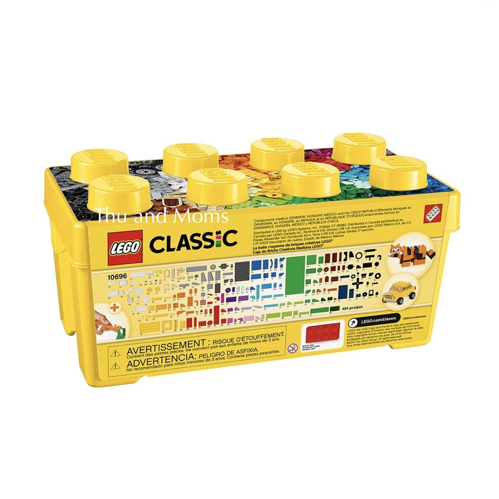 [Mã LIFE0503TOYS1 giảm 10% đơn 150k] Lego Classic 10696 thùng gạch sáng tạo ( Đồ chơi xếp hình - Do choi xep hinh )