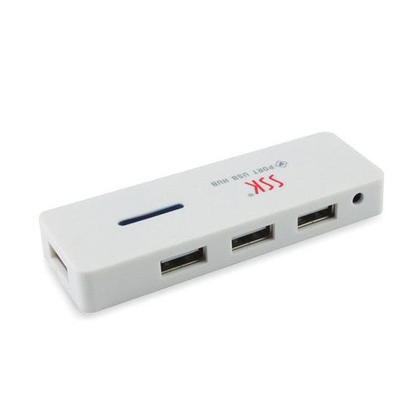 Hub Chia 4 Cổng Cho Máy Tính, Điện Thoại USB 3.0 SSK SHU006 Tốc Độ Cao - Bảo Hành 6 Tháng