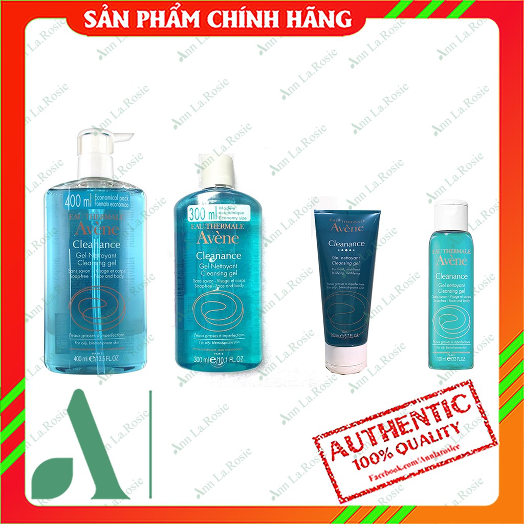 [Mã 1911FMCGSALE giảm 8% đơn 500K] Sữa rửa mặt AVENE các size ( mẫu mới)