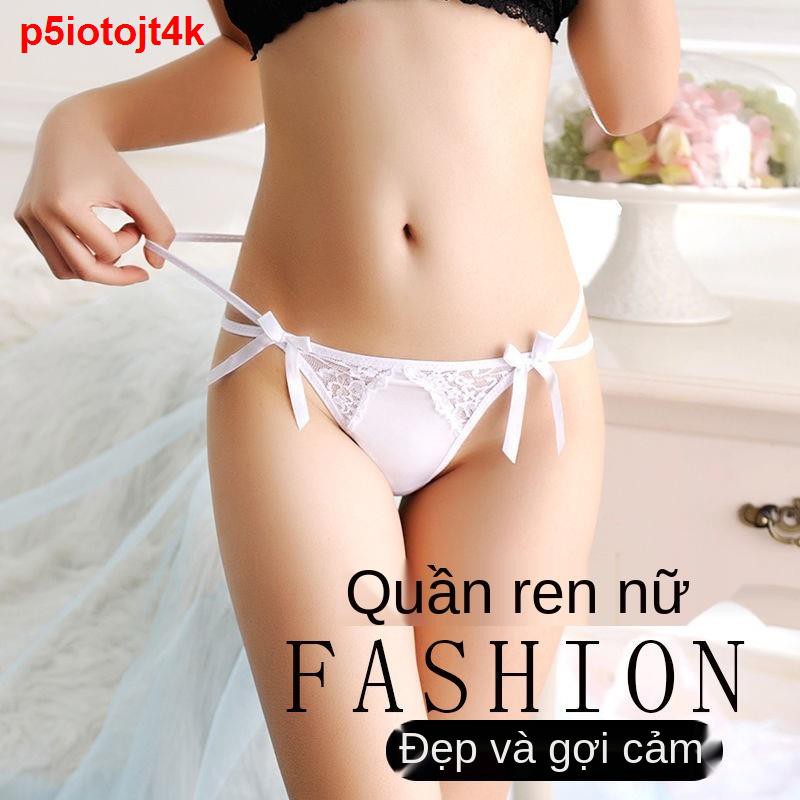 Đồ lótQuần lót ren sexy, lọt khe nữ, một sự cám dỗ nóng bỏng Phiên bản Hàn Quốc cạp thấp thoáng khí phong cách