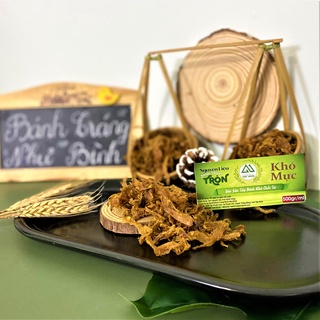 KHÔ MỰC Sợi Như Bình Làm Nguyên Liệu Bánh Tráng Trộn Thơm Ngon Đậm Vị BÁN BAO ĐẮT HÀNG