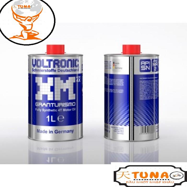 Nhớt xe máy xe côn tay Voltronic XM Blue 1l, nhớt cho xe số  Voltronic XM Blue 1l nhớt biến thiên cao cấp