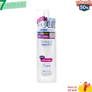 Tẩy da chết cure natural aqua gel 250ml - tdc nhật