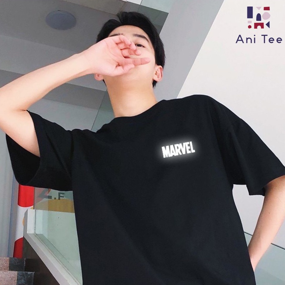 [UNISEX] Áo Thun 100% Cotton MAR.VEL Phản Quang | BigBuy360 - bigbuy360.vn