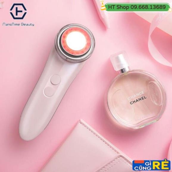 Máy điện di tinh chất đa năng 6 in1, Nâng cơ EMS và Ánh sáng Photon trẻ hoá NanoTime F65U Nhật Bản - HTBeauty