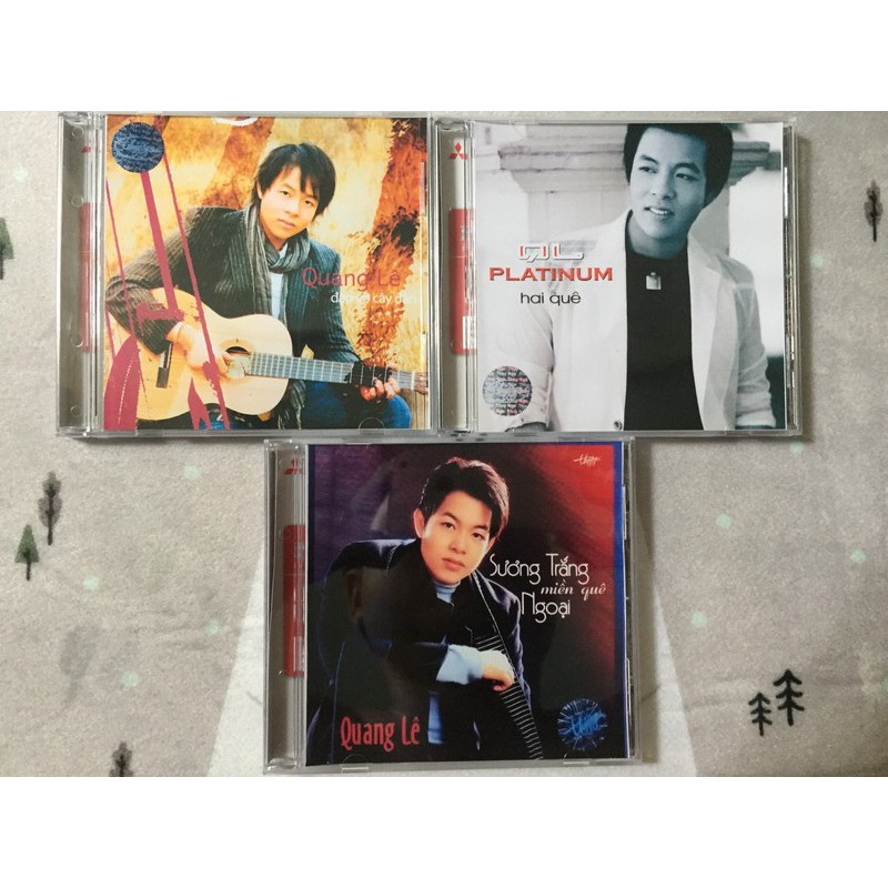 Combo 3 CD Ca Sĩ Quang Lê