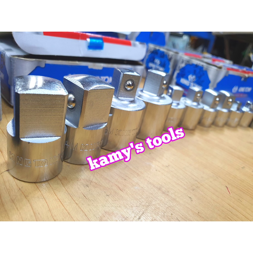 Đầu chuyển đầu biến Kingtony trắng 1/4&quot;-3/8&quot;-1/2&quot;-3/4&quot;-1&quot;