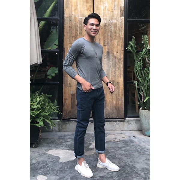 Quần jeans nam trơn thương hiệu ZENDA hàng VNXK