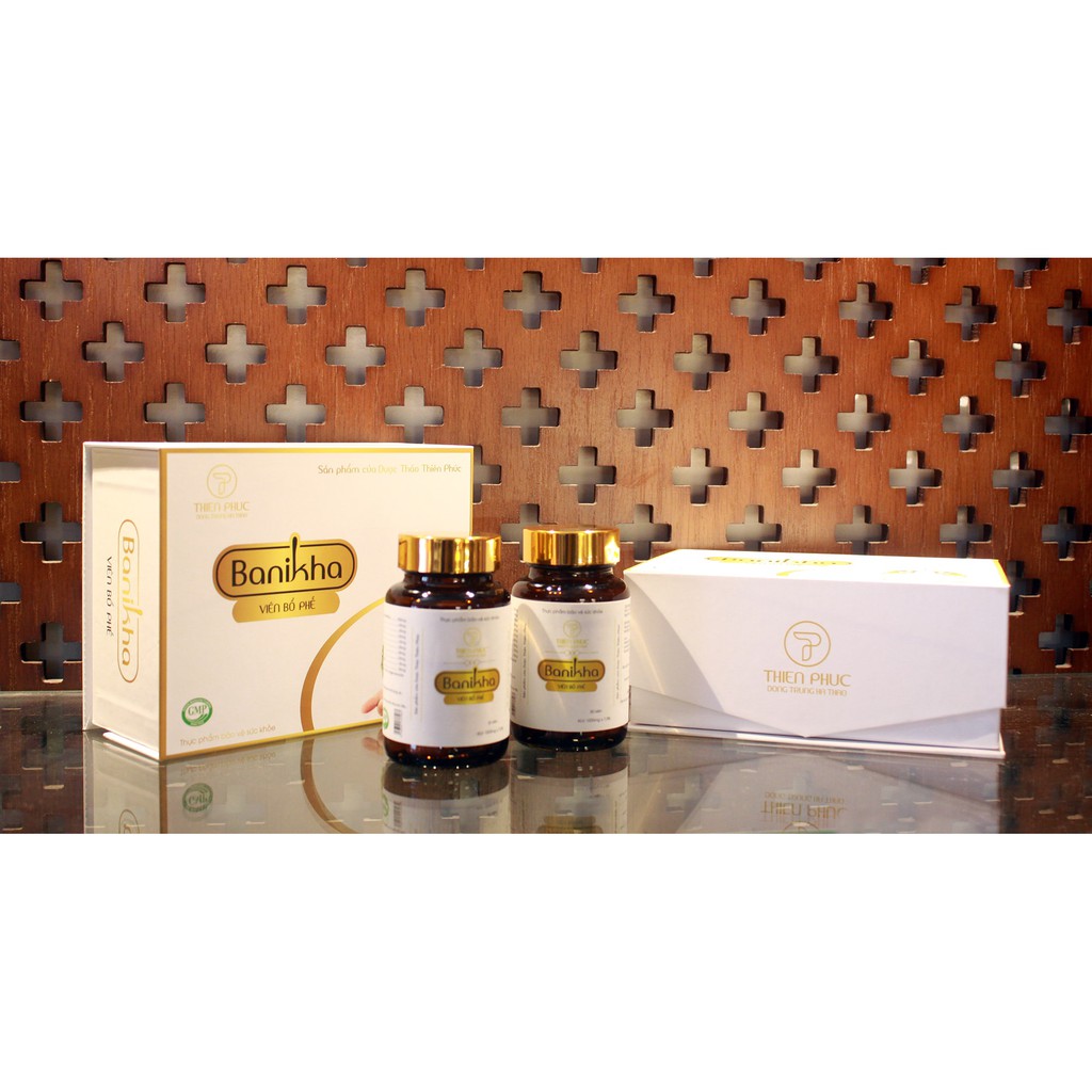 Viên Bổ Phế Banikha Thiên Phúc hộp 60 viên