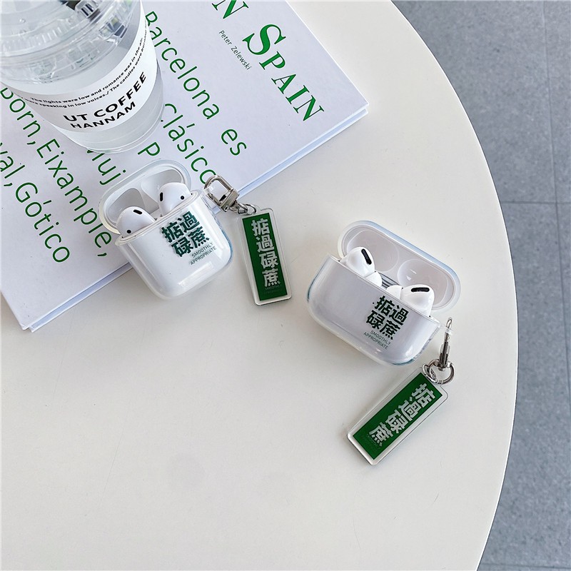 Vỏ Bảo Vệ Hộp Đựng Tai Nghe Airpods 1 / 2 Pro 3 Trong Suốt Độc Đáo