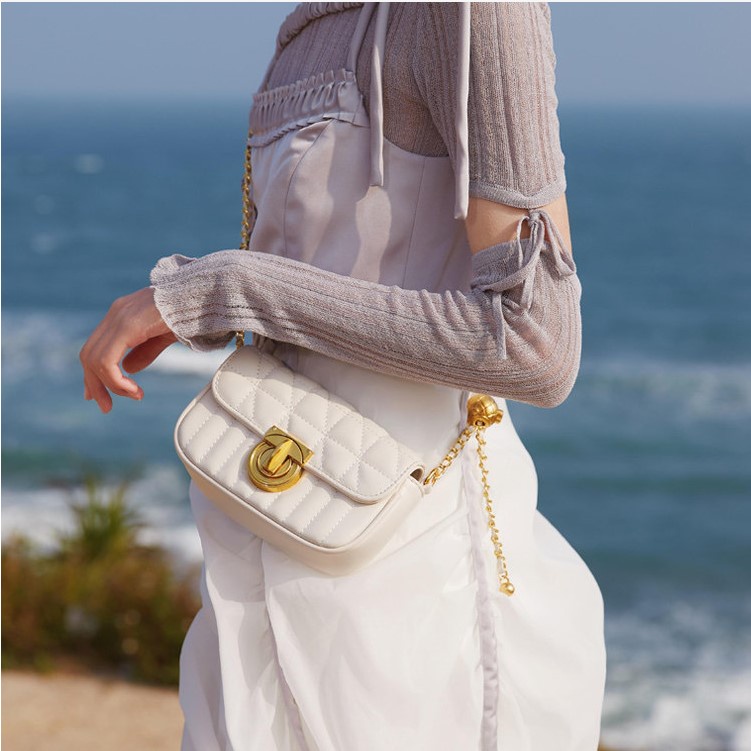 Túi xách nữ đeo chéo phong cách Hàn Quốc chất da mềm mịn tuyệt đẹp Capucha T185