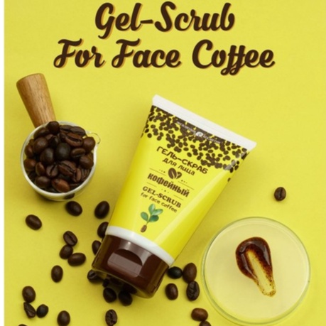 Tẩy Da Chết Mặt Eksklyuziv Kosmetik Gel Scrub For Face Coffee Từ Cà Phê 100g