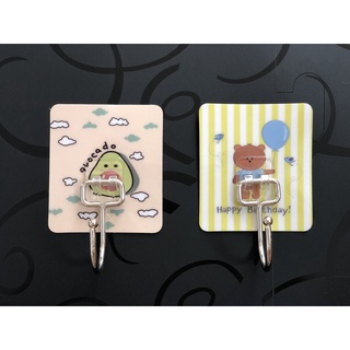 Móc Dán Tường 3D Siêu Cute Siêu Dính Cao Cấp