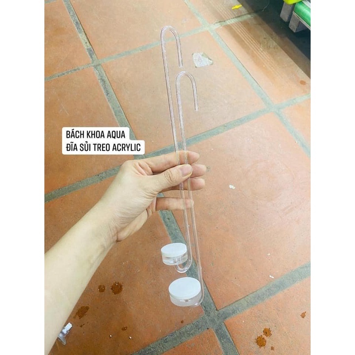 Đĩa sủi Oxy siêu mịn Acrylic dạng treo 3cm-4cm