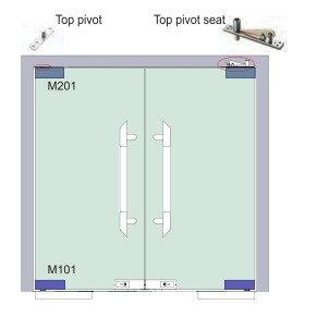 KẸP DƯỚI KINLONG M101 hàng Chính hãng