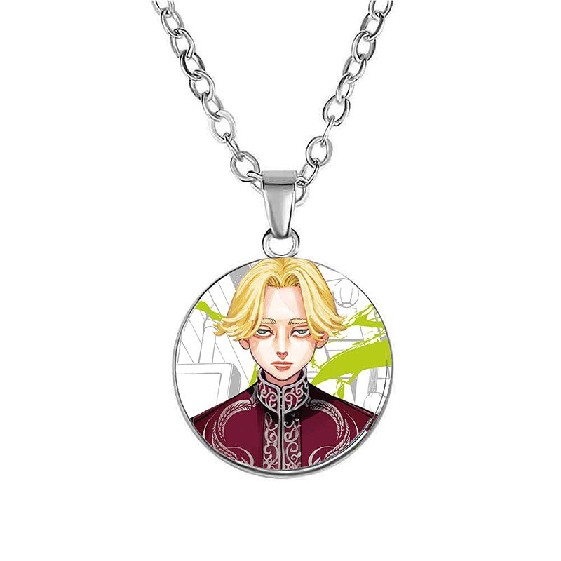 Vòng cổ in hình nhân vật TOKYO REVENGERS Kịch Trường Của Takemichi anime chibi xinh xắn quà tặng độc đáo