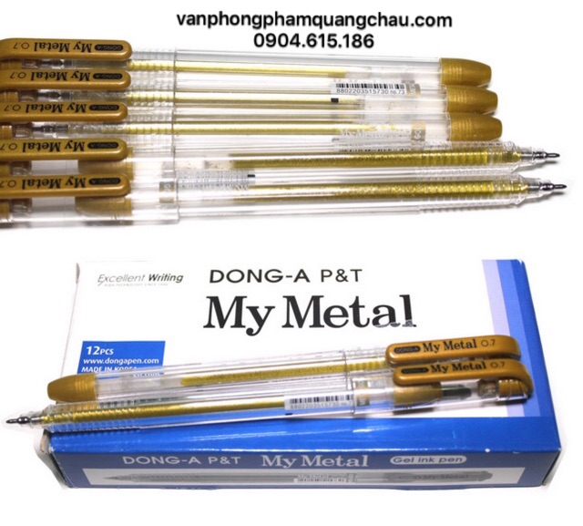 BÚT VIẾT THIỆP NHŨ NGÒI BÉ - MY METAL