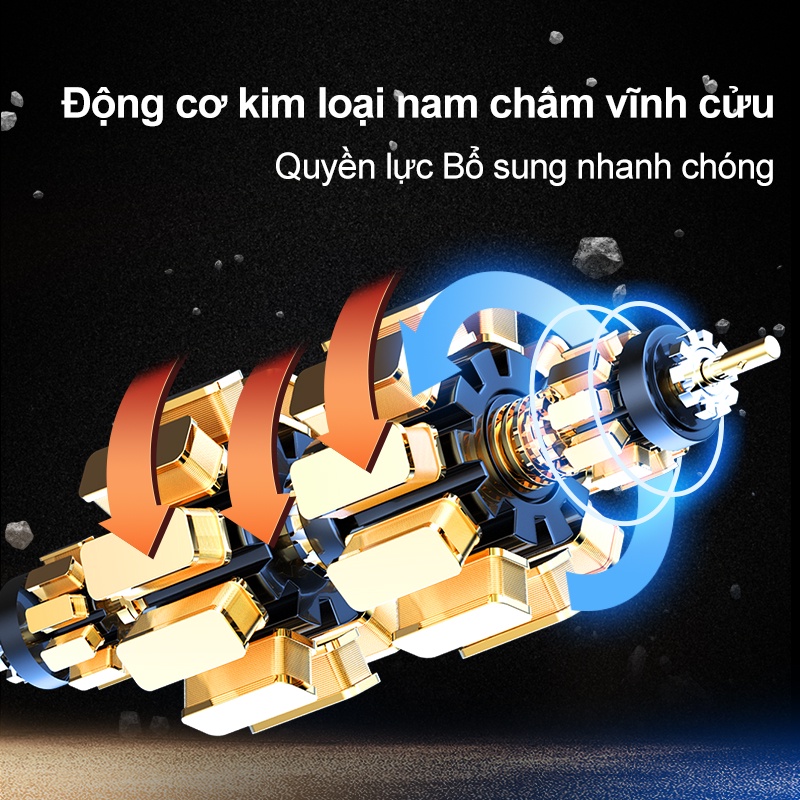 AmazeFan MáY BơM LốP Ô Tô Mini 12v BơM Xe đẠP HơI đỒ BơM BáNh Xe Di độNg KhôNg DâY CQB-108