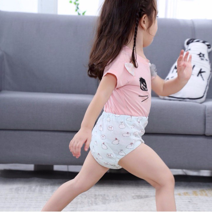 Quần tập bỏ bỉm 6 lớp cao cấp cho bé
