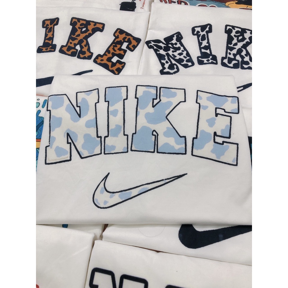 áo thun tay lỡ in logo hiệu unisex ♥ | BigBuy360 - bigbuy360.vn