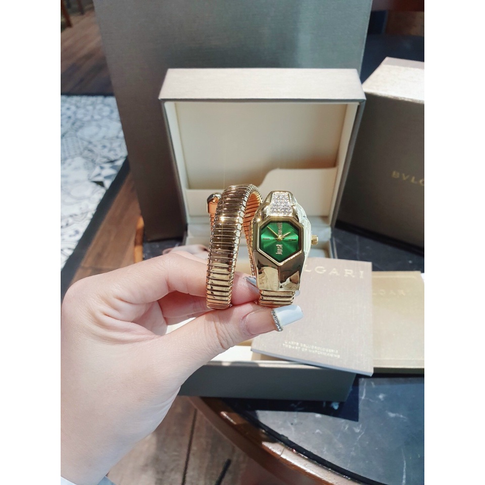Đồng hồ nữ đeo tay RẮN, đồng hồ nữ Rắn quấn tay thời trang cực đỉnh, đẹp sang chảnh, độc đáo, JUST CAVALLI siêu cao cấp