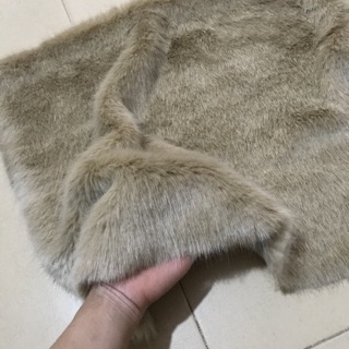 Thảm lông chụp ảnh Màu Kem Sữa