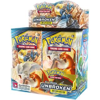 Pokemon TCG Sun & Moon Unbroken Bonds + Sun & Moon Base Set Booster Box Bundle