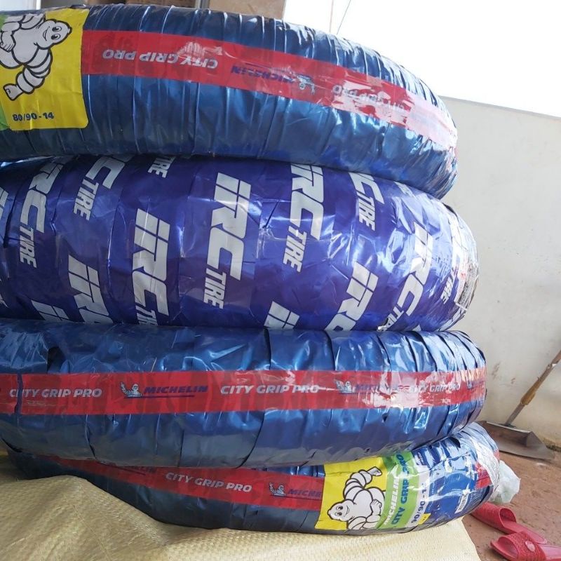 lốp michelin 80/90-14 ; 90/90-14 citi grip pro không ruột