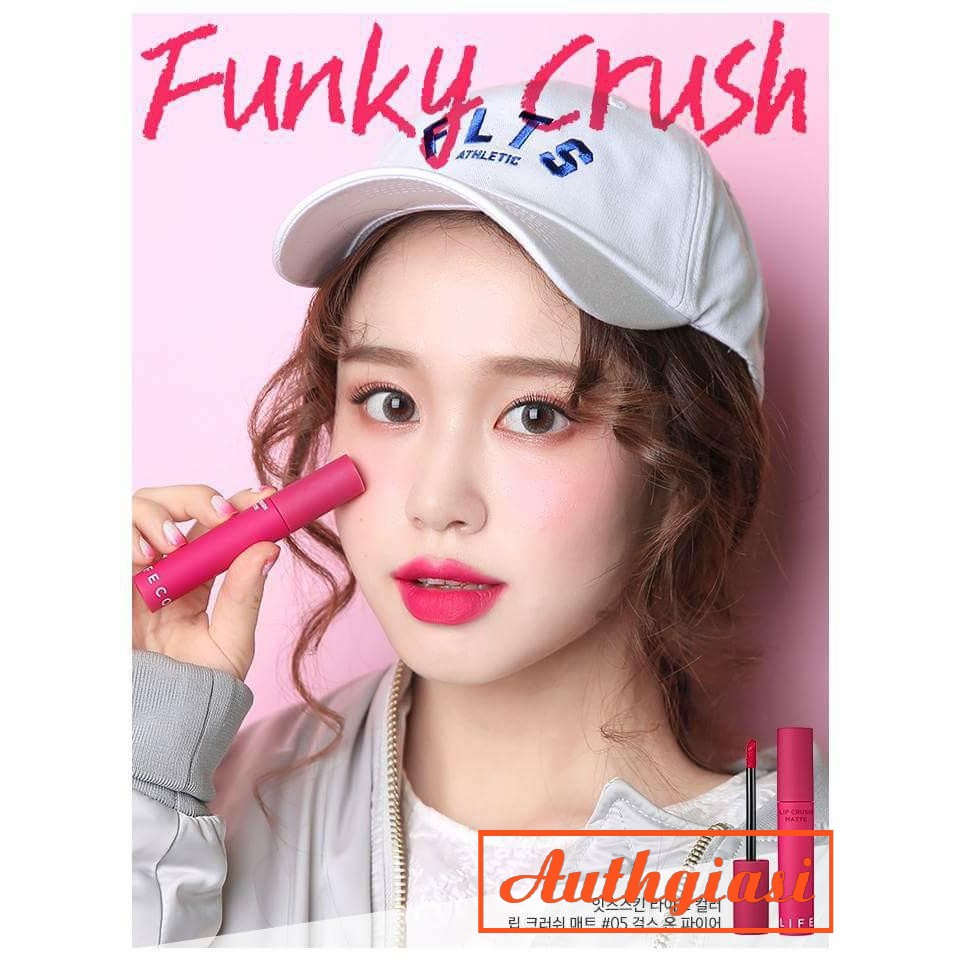 Son kem lì It's Skin Life Color Lip Crush Matte #ItsSkin [18 màu] Bán siêu chạy#16 No Comment