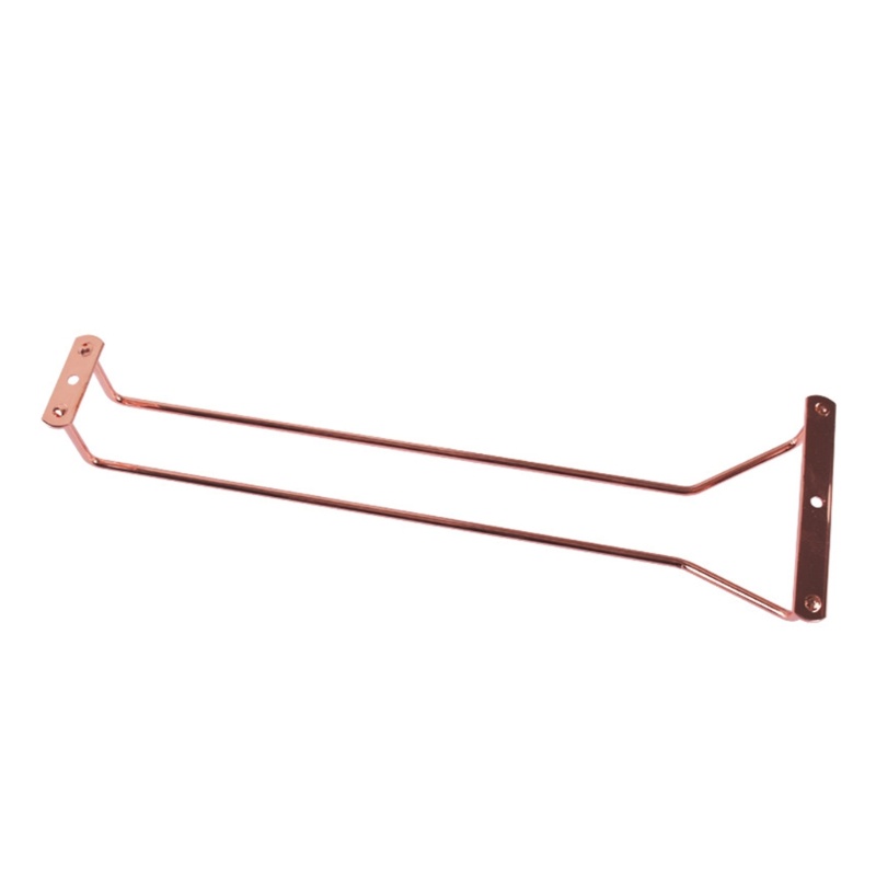 Giá Đỡ Ly Rượu Dưới Tủ Bằng Sắt Kích Thước 14 Inch