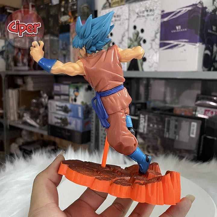 Mô hình Songoku Blue chiến đấu - Mô hình Dragon Ball - Figure Goku Blue