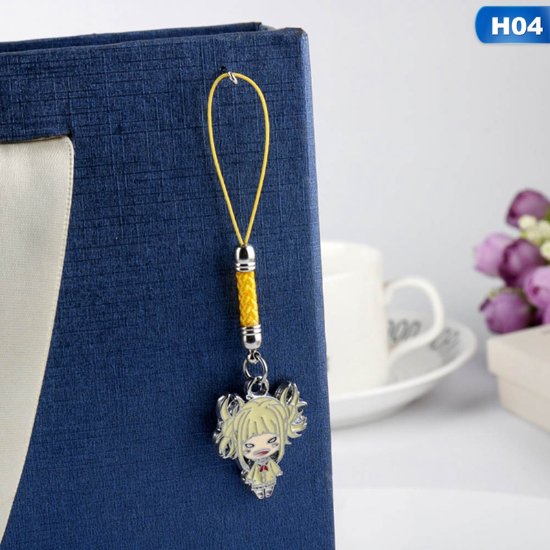 flowersqueen Móc khóa hình mô hình nhân vật anime My Hero Academia dễ thương