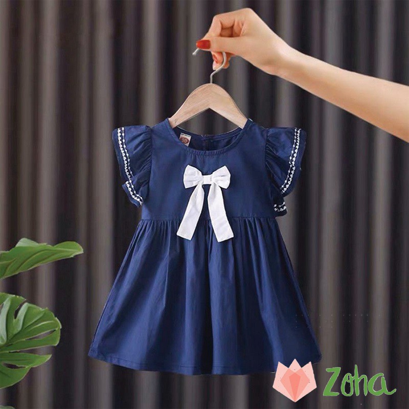 -Hàng nhập khẩu Váy cho bé gái siêu xinh đầm cotton co dãn cho bé Liên hệ mua hàng  084.209.1989