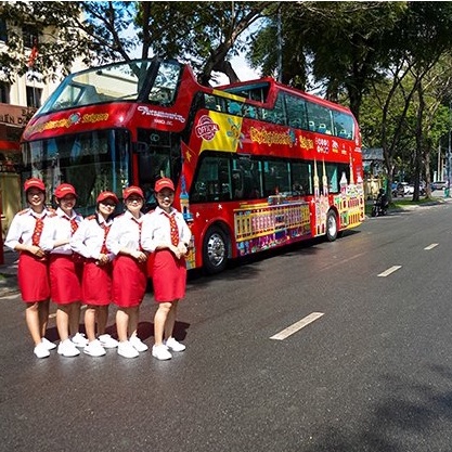 HCM [E-Voucher] Tour tham quan Sài Gòn 4h trên xe bus 2 tầng Vietnam Sightseeing - Vé người lớn