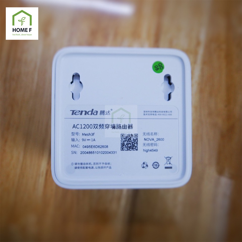 Hệ thống WiFi mạng lưới phủ sóng khắp nhà Tenda Nova MW3 ( phủ rộng tới 300 mét vuông) ( 3 bộ) | BigBuy360 - bigbuy360.vn