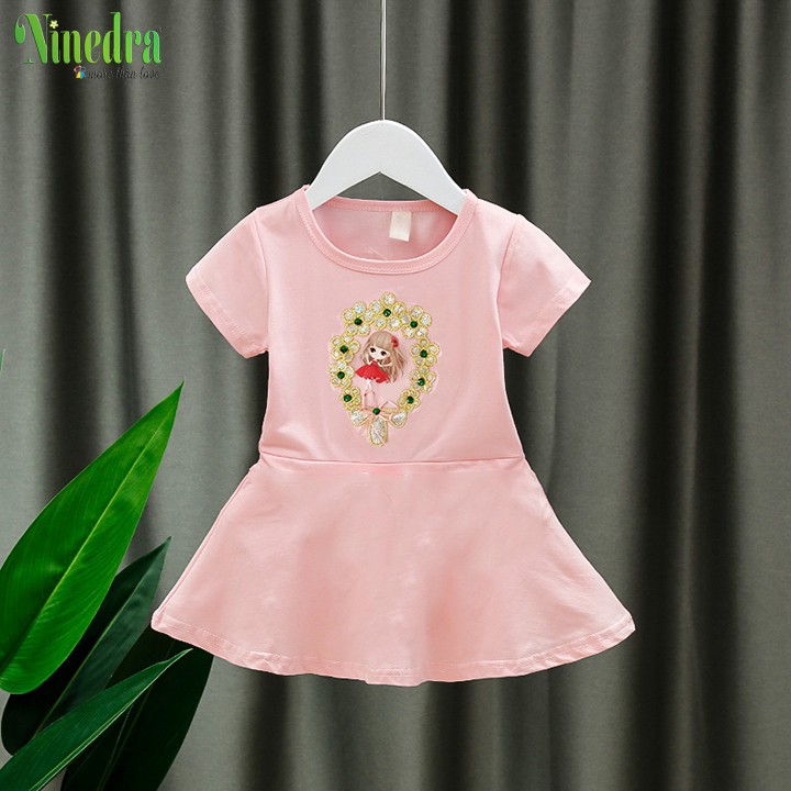 Đầm bé gái đuôi cá xinh xắn size từ 10-17kg - Ninedra