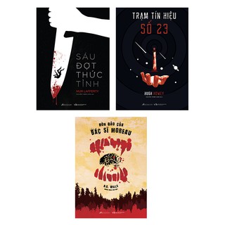 Sách - Combo Sáu đợt thức tỉnh + Trạm tín hiệu số 23 + Hòn đảo của Bác sĩ Moreau (bộ Sci Fi bí ẩn)