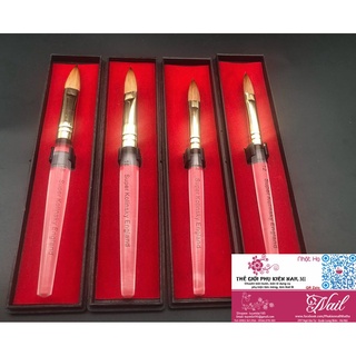 Cọ bút đắp bột cao cấp lông chuẩn đẹp - lẻ số 12,14,16,18