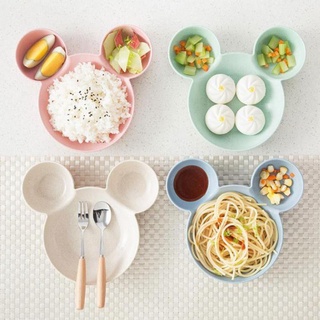 Khay Ăn Dặm Lúa Mạch Hình MicKey
