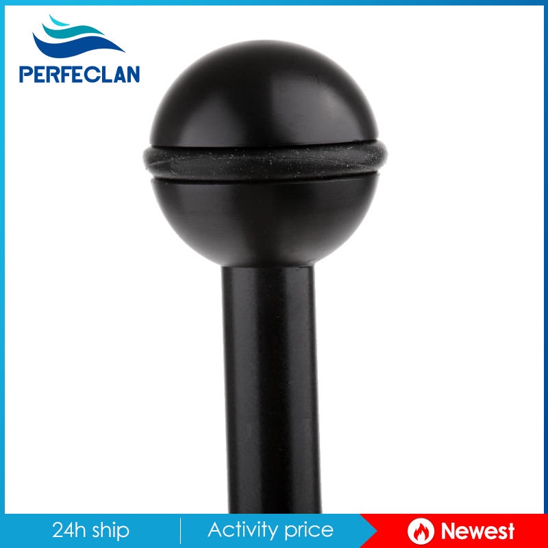 Giá đỡ cánh tay bi kép bằng nhôm cho đèn camera chụp ảnh lặn dưới nước | BigBuy360 - bigbuy360.vn