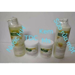 Bộ chăm sóc da Hoa Cúc 4 chai cho spa